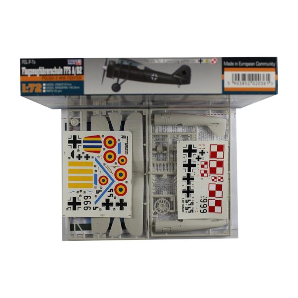 1/72 PZL P-7 (Pilot Okulu) Savaş Uçağı Maketi, Mister Craft B036 - Görsel 2