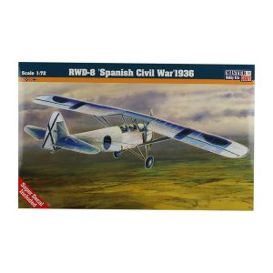 1/72 RWD-8 (İspanyol İç Savaşı) 1936 Savaş Uçağı Maketi, Mister Craft B046