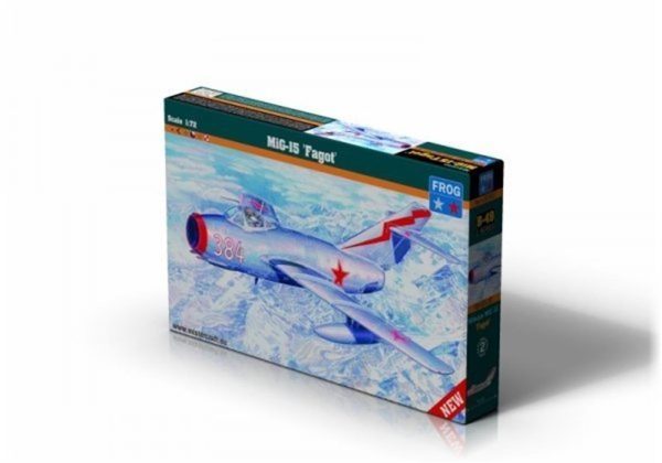 1/72 MIG-15 Fagot Savaş Uçağı Maketi, Mister Craft B049