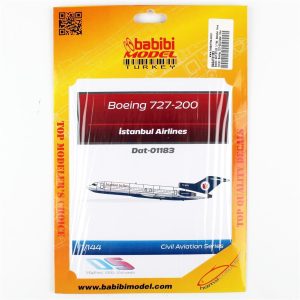 1/144 İstanbul Hava Yolları Boeing 727-200 Dekal Çıkartma, Babibi DAT-01183