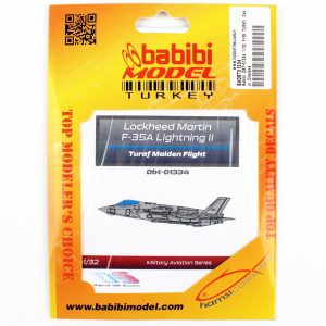 1/32 F-35 TURAF Dekal Çıkartma, Babibi DBT-01334