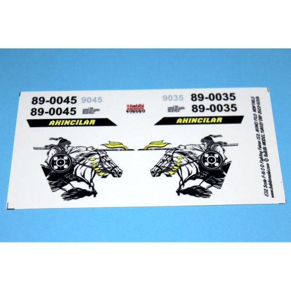 1/32 F-16 CD Fighting Falcon 152. Filo Yeni Kuyruk Dekal Çıkartma, Babibi DBT-01356 - Görsel 4