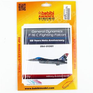 1/72 F-16C Fighting Falcon 68 Yıl NATO Yıldönümü Dekal Çıkartma, Babibi DBT-01361