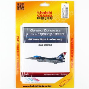 1/48 F-16C Fighting Falcon 68 Yıl NATO Yıldönümü Dekal Çıkartma, Babibi DBT-01362
