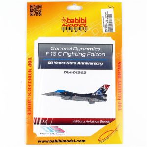 1/32 F-16C Fighting Falcon 68 Yıl NATO Yıldönümü Dekal Çıkartma, Babibi DBT-01363