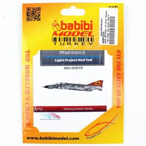 1/72 RF-4E Terminator Işık Projesi Özel Boyama Decal Set Kırmızı Dekal Çıkartma, Babibi DBT-01375