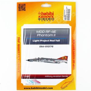 1/48 RF-4E Terminator Işık Projesi Özel Boyama Decal Set Kırmızı Dekal Çıkartma, Babibi DBT-01376