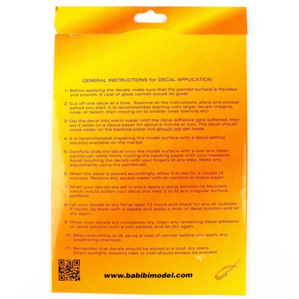 1/32 RF-4E Terminator Işık Projesi Özel Boyama Decal Set Kırmızı Dekal Çıkartma, Babibi DBT-01379 - Görsel 2