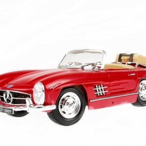 1/18 1954 Mercedes Benz 300SL Kırmızı Diecast Araba, Bburago 12047