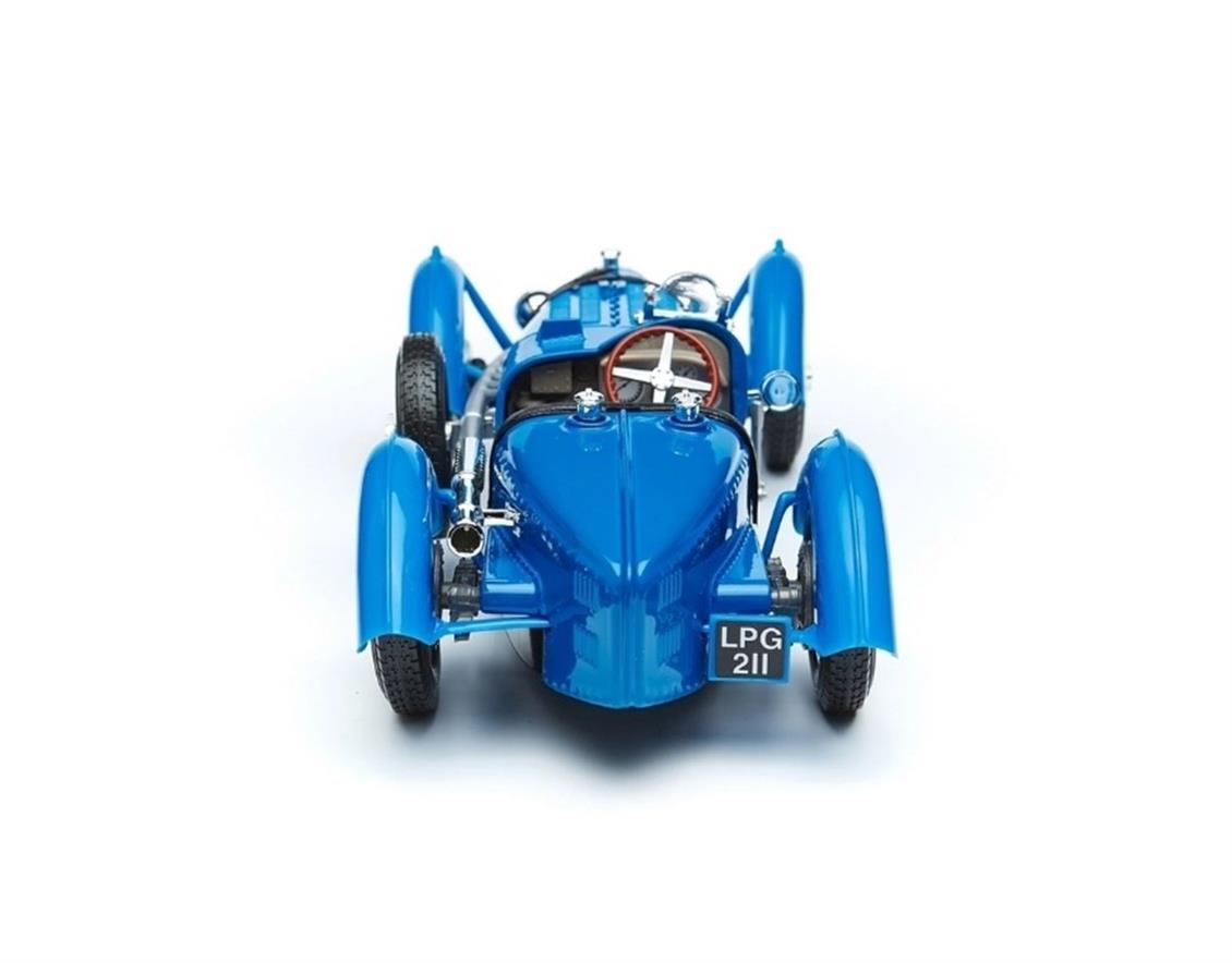 1/18 Bugatti Type 59 Mavi Diecast Araba, Bburago 12062 - Görsel 4