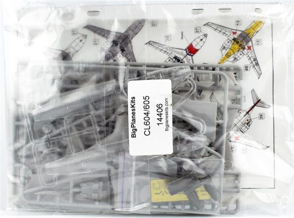 Big Planes Kits 14406 1/144 Canadair Challenger CL604/605 Yolcu Uçağı Plastik Model Kiti - Görsel 2