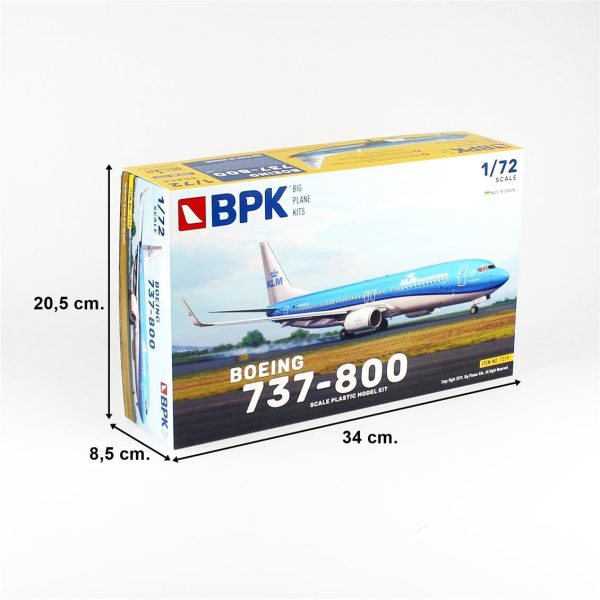 1/72 P-8A Poseidon Yolcu Uçağı Maketi, Big Planes Kits 7222 - Görsel 4