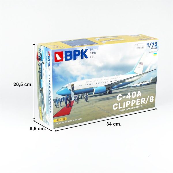 1/72 E-7A Wedgetail Havadan Erken İkaz Uçağı Plastik Modl Kiti, Big Planes Kits 7225 - Görsel 4