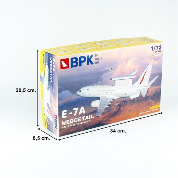 1/72 Bayraktar TB2 (İkili Set) Silahlı İnsansız Hava Aracı Maketi, Big Planes Kits 7230 - Görsel 4