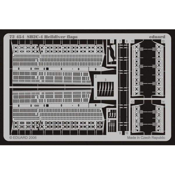 1/72 Sb2C-4, For Aca, Komple P.E. Set, Eduard Bıg7222 - Görsel 2