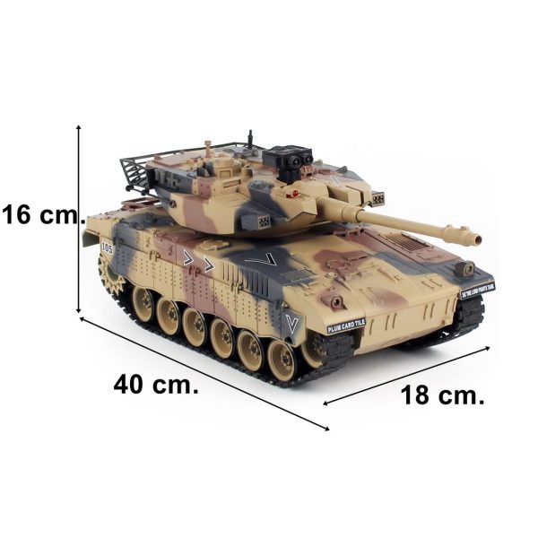 İsrail Merkava Uzaktan Kumandalı Boncuk Atarak Savaşan Tank, Brother 70792062 - Görsel 5