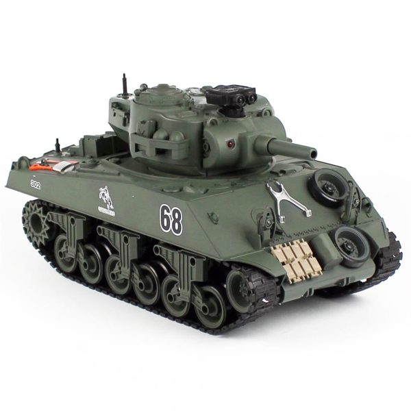 USA M4A3 Uzaktan Kumandalı Boncuk Atarak Savaşan Tank, Brother 70792070 - Görsel 2