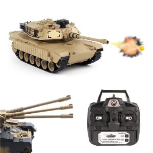 USA M1A2 Desert Yellow Uzaktan Kumandalı Boncuk Atarak Savaşan Tank, Brother 70792071