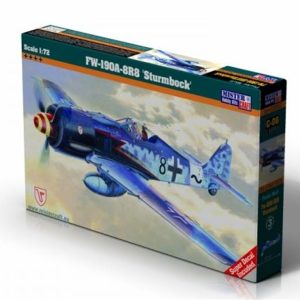 1/72 Fw-190A8R8 (Sturmbock) Savaş Uçağı Maketi, Mister Craft C006