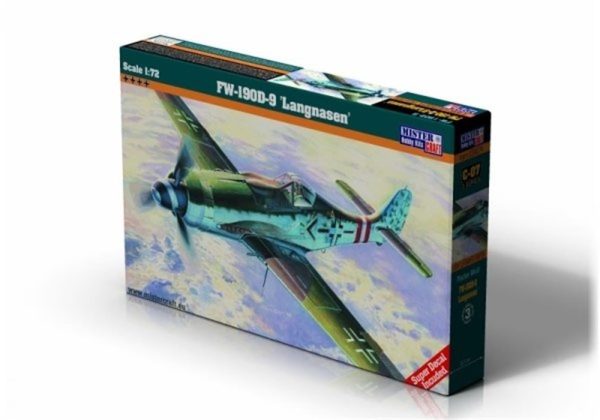 1/72 Fw-190D-9 (Langnasen) Savaş Uçağı Maketi, Mister Craft C007