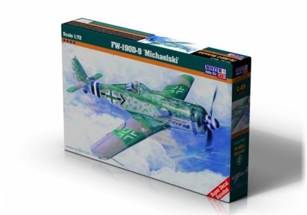 1/72 Fw-190D-9 (Michaelski) Savaş Uçağı Maketi, Mister Craft C009