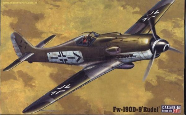1/72 Fw-190D-9 (Rudel) Savaş Uçağı Maketi, Mister Craft C010