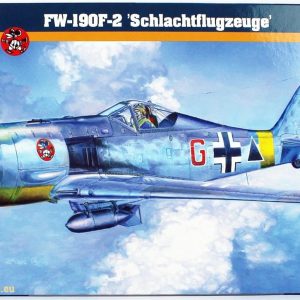 1/72 Fw-190F-2 (Schlachtflugzeuge) Savaş Uçağı Maketi, Mister Craft C011