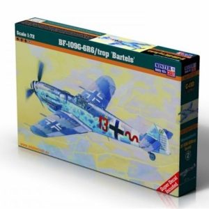 1/72 BF-109G-6R6 (Bartels) Savaş Uçağı Maketi, Mister Craft C110
