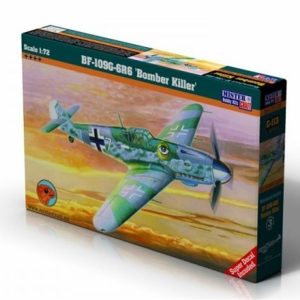 1/72 BF-109G-6R6 ( Bomber Killer) Savaş Uçağı Maketi, Mister Craft C113