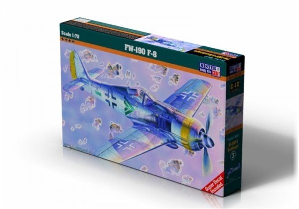 1/72 Fw-190F-8 Savaş Uçağı Maketi, Mister Craft C012