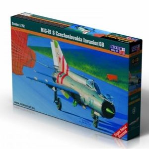 1/72 MiG-21S (Czechoslovakia Inv68) Savaş Uçağı Maketi, Mister Craft C013