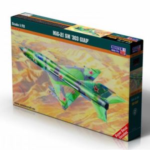 1/72 MiG-21SM 303 GIAD Savaş Uçağı Maketi, Mister Craft C014