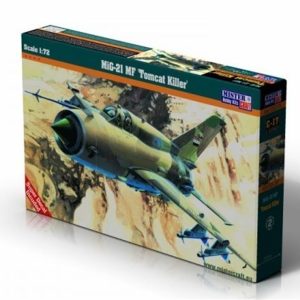 1/72 MiG-21MF (Tomcat Killer) Savaş Uçağı Maketi, Mister Craft C016