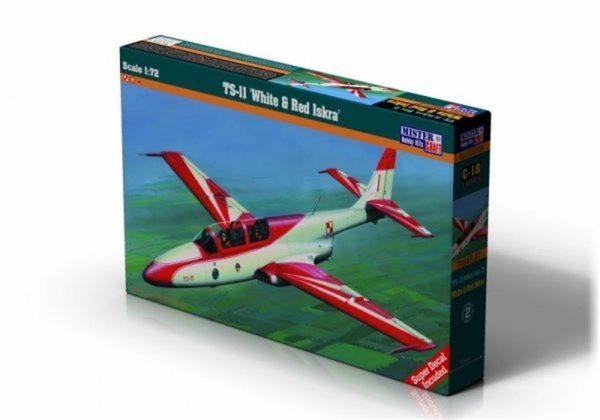 1/72 TS-11 (White & Red Iskra) Savaş Uçağı Maketi, Mister Craft C022