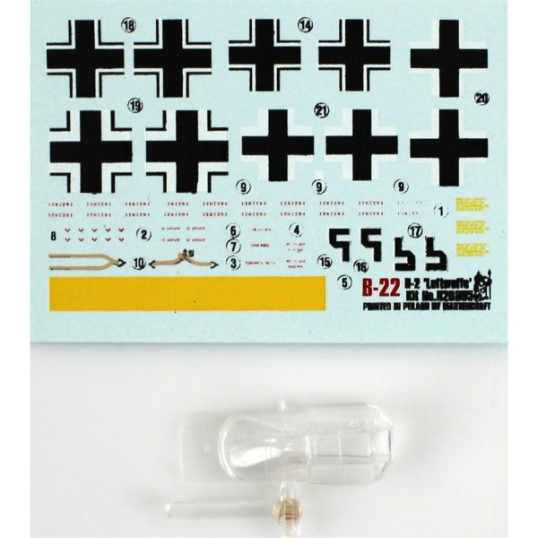 1/72 IL-2 (Luftwaffe) Savaş Uçağı Maketi, Mister Craft C024 - Görsel 4