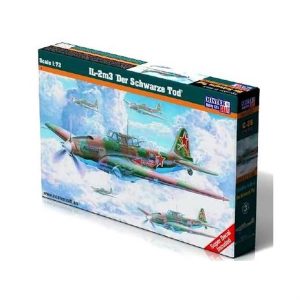 1/72 IL-2m3 (Der Schwarze Tod) Savaş Uçağı Maketi, Mister Craft C026