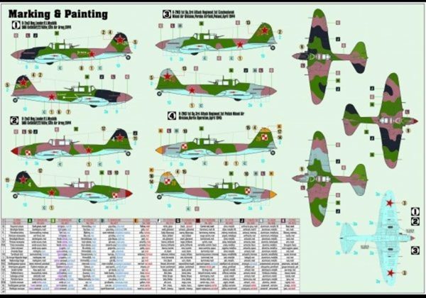 1/72 IL-2m3 (Operation Berlin) Savaş Uçağı Maketi, Mister Craft C028 - Görsel 2