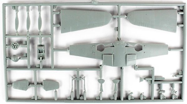 1/72 BF-109F-4 (Hahn) Savaş Uçağı Maketi, Mister Craft C035 - Görsel 2