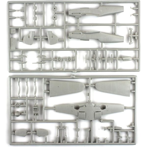 1/72 BF-109F-4 (Muller) Savaş Uçağı Maketi, Mister Craft C038 - Görsel 3