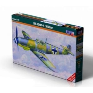 1/72 BF-109F-4 (Muller) Savaş Uçağı Maketi, Mister Craft C038