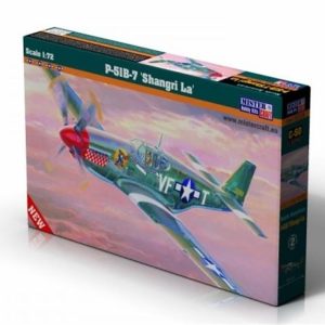 1/72 P-51 B-7 (Shangri La) Savaş Uçağı Maketi, Mister Craft C050