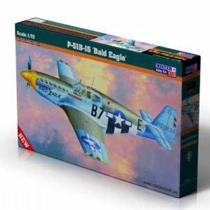 1/72 P-51 B-15 (Bald Eagle) Savaş Uçağı Maketi, Mister Craft C054