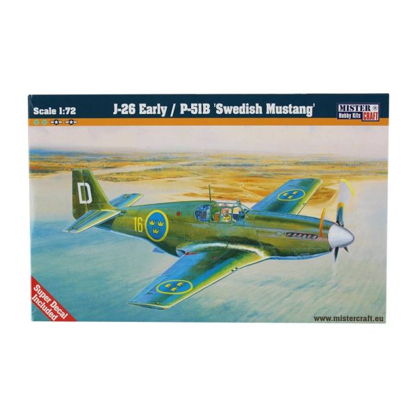 1/72 J-26 (Early) Savaş Uçağı Maketi, Mister Craft C057