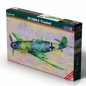 1/72 BF-109G-2 (Gotz) Savaş Uçağı Maketi, Mister Craft C069