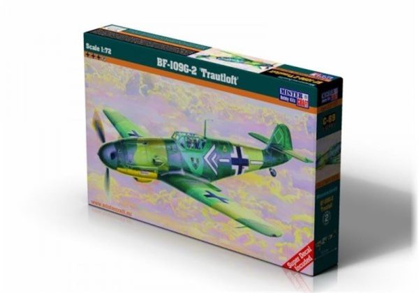 1/72 BF-109G-2 (Gotz) Savaş Uçağı Maketi, Mister Craft C069
