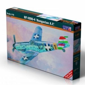 1/72 BF-109G-4 (Hungarian A.F.) Savaş Uçağı Maketi, Mister Craft C083