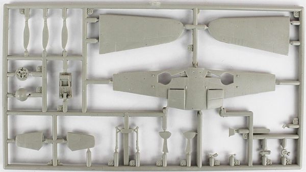1/72 BF-109G-4/trop (Shiess) Savaş Uçağı Maketi, Mister Craft C088 - Görsel 2