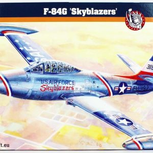 1/72 F-84G Skyblazers Savaş Uçağı Maketi, Mister Craft C089