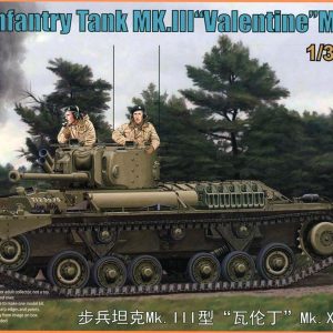 1/35 Infantry Tank Mk. III Valentine Mk. X Maketi, Bronco Model 35146