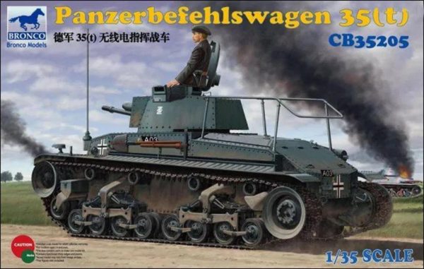 1/35 Panzerbefehlswagen 35(t) Maketi, Bronco Model 35205